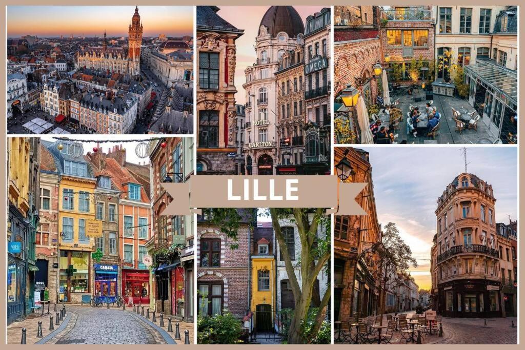 Apartament Grand Loft Proche Lille Centre Zewnętrze zdjęcie